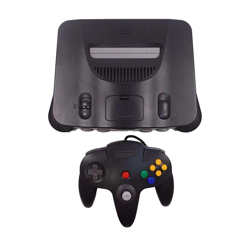 (Pre-owned) Nintendo 64 Video Game Console - Black - ريترو